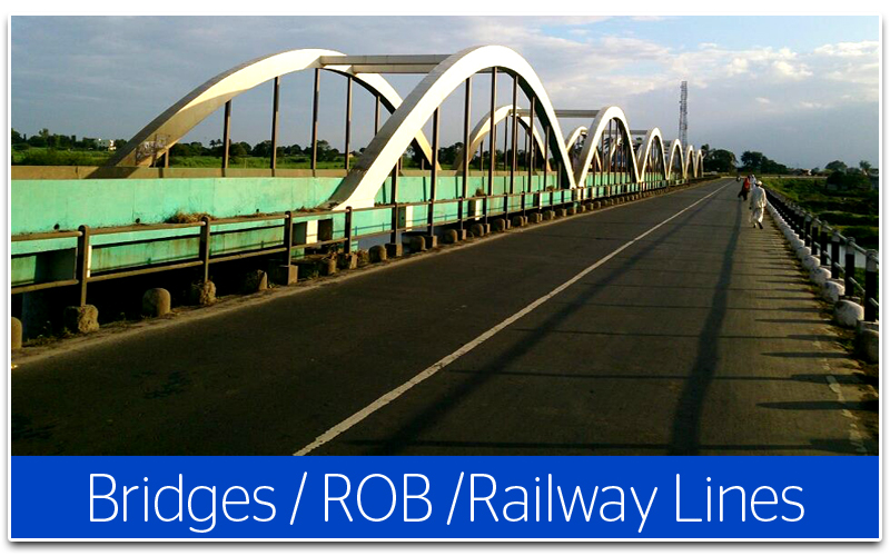 Bridges, ROB & Railway Lines